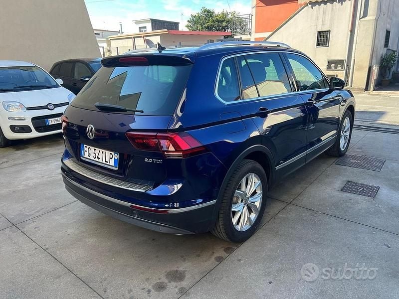 Usata VW Tiguan 150 CV (110 kW) 2017 Blu SUV