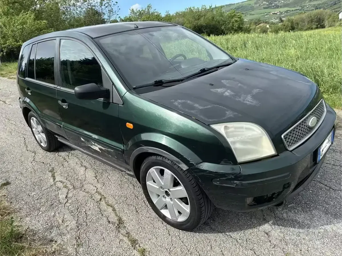 Usata Ford Fusion 80 CV (58 kW) 2005 Verde Utilitaria