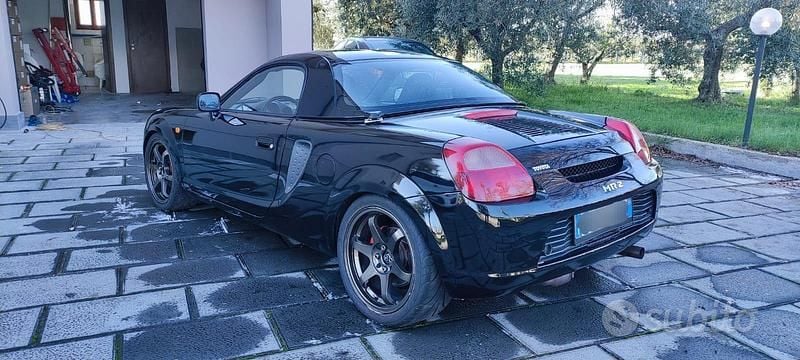 Brugt Toyota MR2 140 HK (102 kW) 2003 Sort Cabriolet