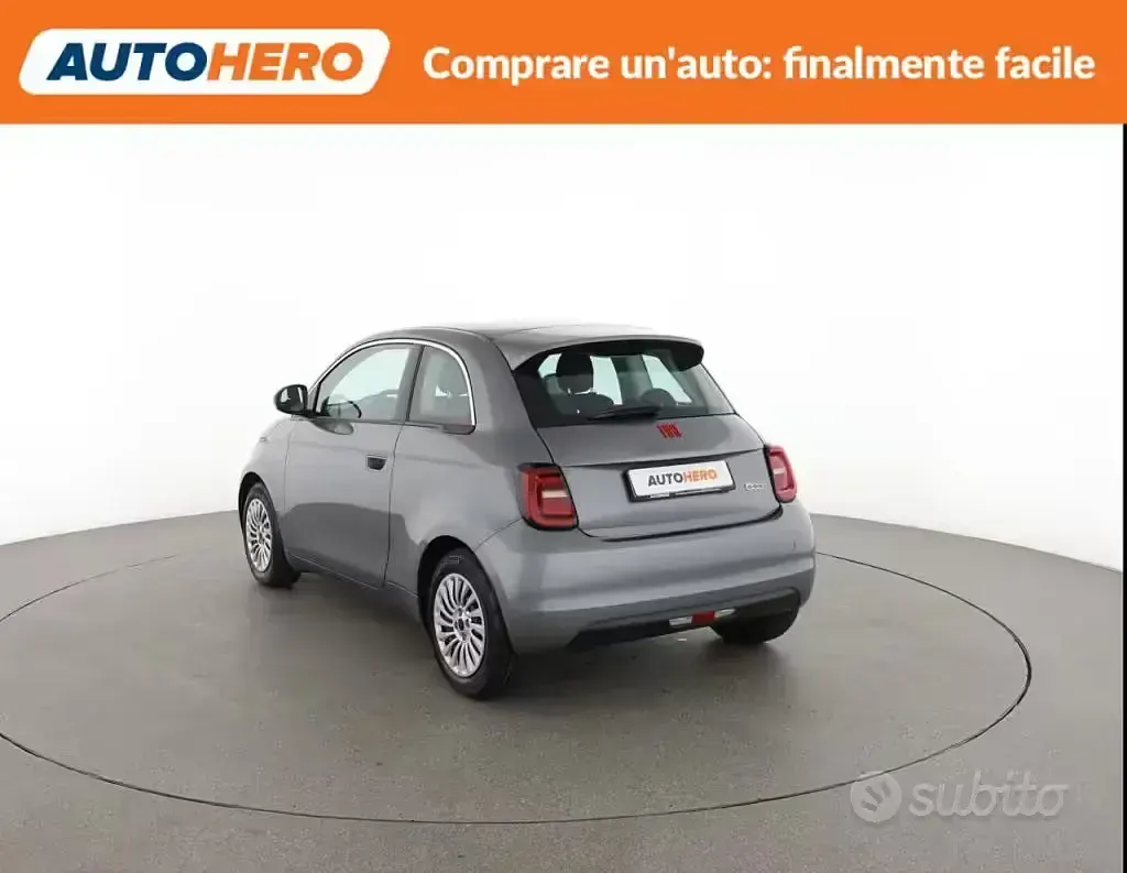 Usata Fiat 500e Red 42 kW (58 CV) 2022 Grigio Utilitaria