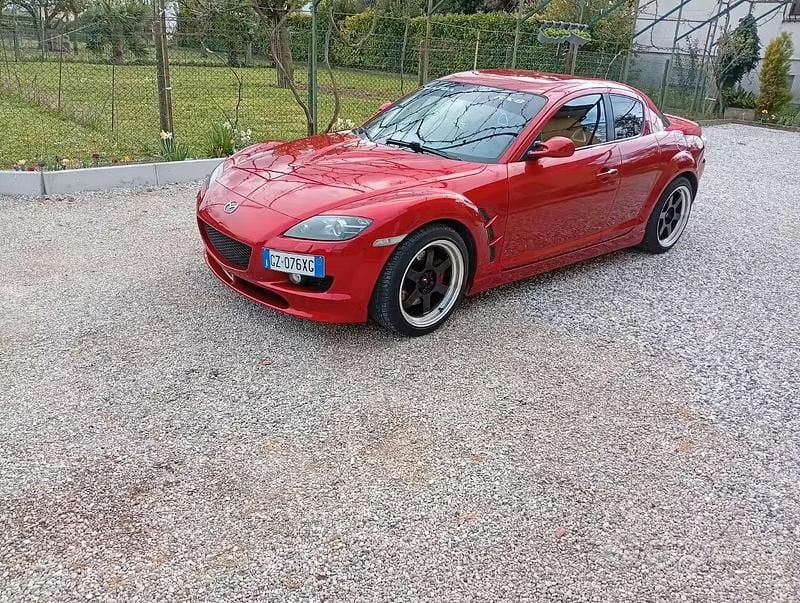 Usata Mazda RX8 231 CV (169 kW) 2004 Rosso Berlina