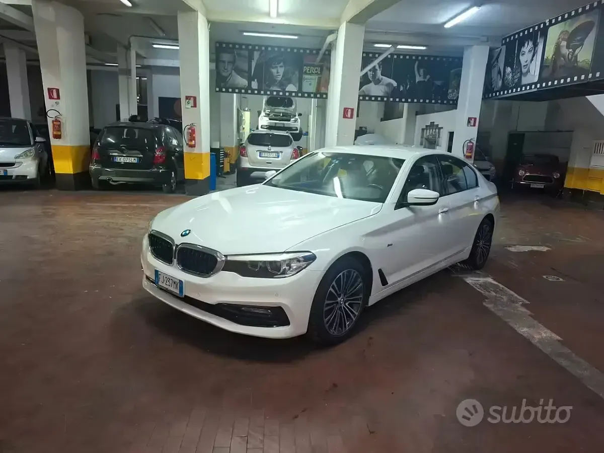Usata BMW 520 M Sport 190 CV (139 kW) 2017 Bianco Berlina