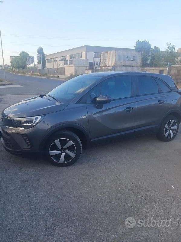 Usata Opel Crossland 110 CV (80 kW) 2021 Grigio SUV