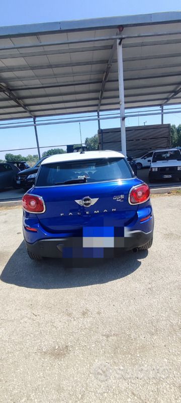 Usata Mini Paceman 122 CV (89 kW) 2013 Blu Utilitaria