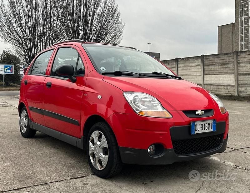 Usata Chevrolet Matiz 46 CV (33 kW) 2007 Rosso Utilitaria