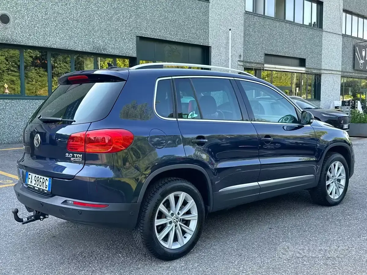 Usata VW Tiguan Sportline 150 CV (110 kW) 2015 Blu SUV