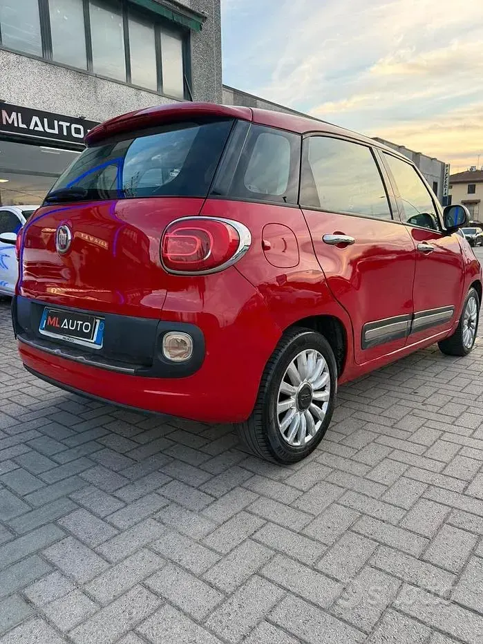 Usata Fiat 500L Lounge 95 CV (69 kW) 2016 Rosso Monovolume