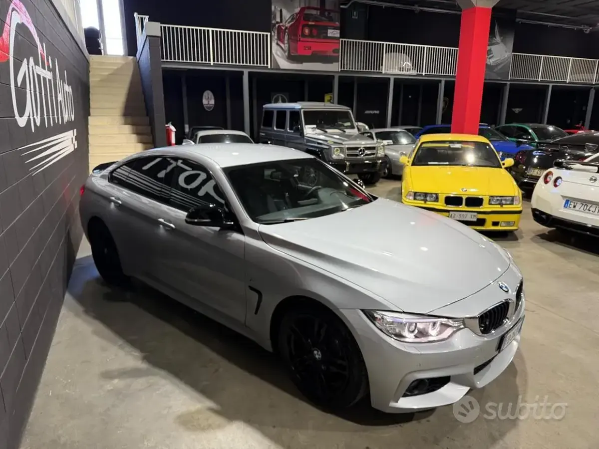 Usata BMW 418 150 CV (110 kW) 2016 Grigio Coupé