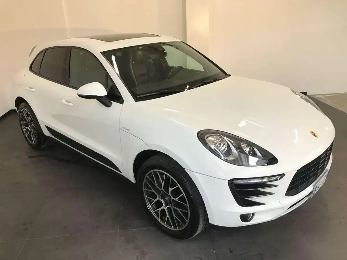 Usata Porsche Macan S Diesel 250 CV (183 kW) 2014 Bianco SUV