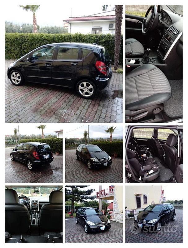 Nero Usata 2008 Mercedes A180 Due volumi | 3500 € (Cara) - Immagine 1/3