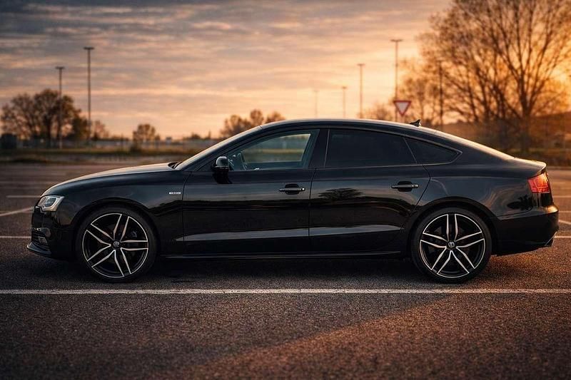 Usata Audi A5 Sportback Ambiente 190 CV (139 kW) 2015 Nero Utilitaria