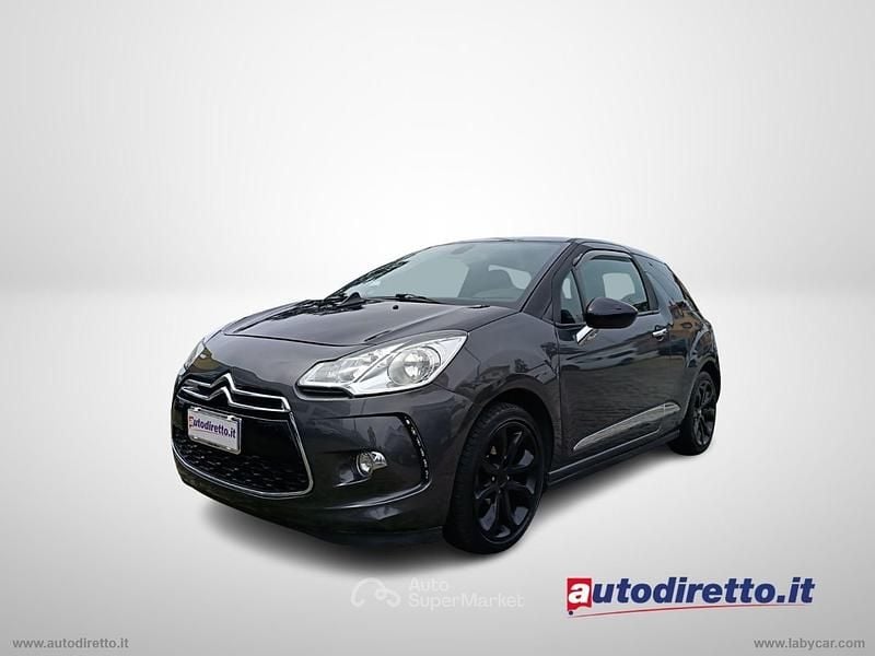 Usata DS Automobiles DS3 So Chic 68 CV (50 kW) 2014 Grigio Coupé