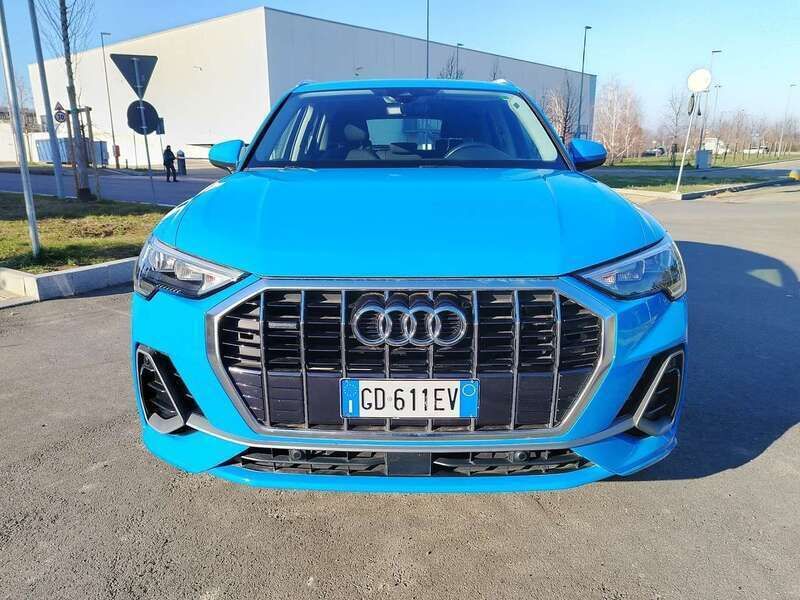 Usata Audi Q3 S-Line 200 CV (147 kW) 2020 Blu/azzurro SUV