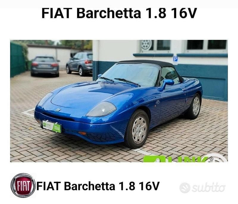 Usata Fiat Barchetta 131 CV (96 kW) 2000 Blu Cabrio