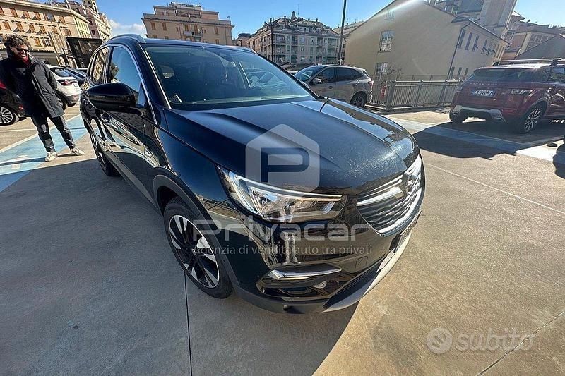 Usata Opel Grandland X Ultimate 131 CV (96 kW) 2019 Nero SUV