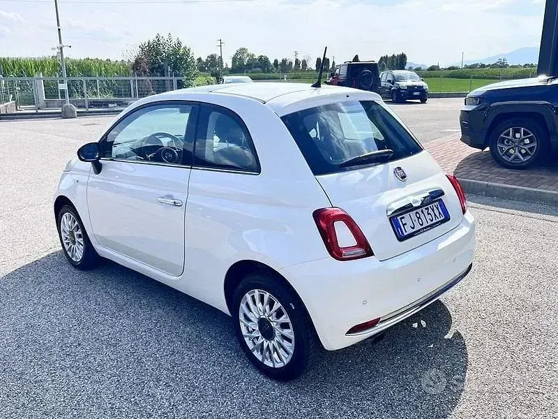 Usata Fiat 500 Lounge 69 CV (50 kW) 2017 Bianco Berlina