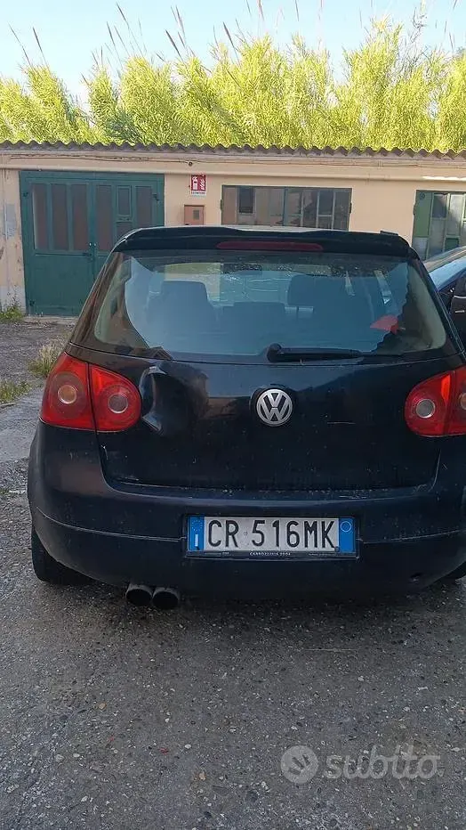 Usata VW Golf IV 140 CV (102 kW) 2004 Nero Berlina