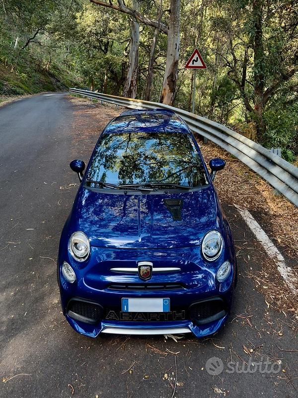 Usata Abarth 595 145 CV (106 kW) 2021 Blu