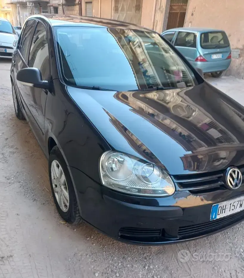 Usata VW Golf V 105 CV (77 kW) 2007 Nero Berlina