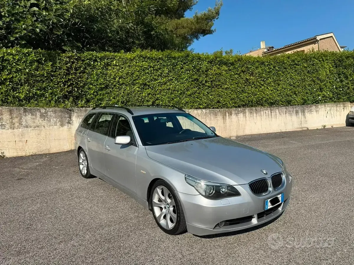 Usata BMW 525 177 CV (130 kW) 2005 Grigio Station wagon