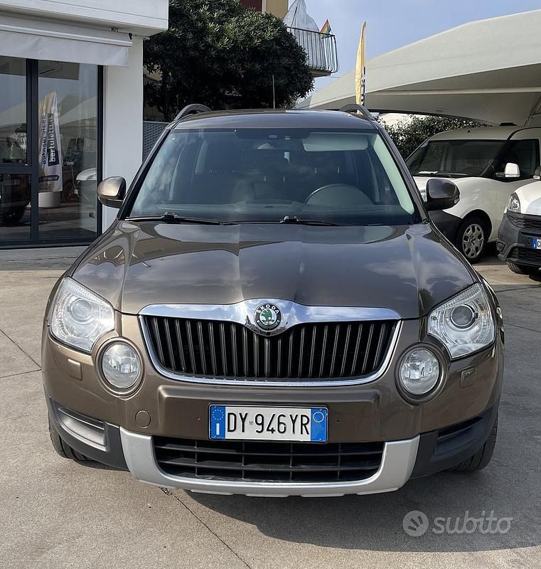 Usata Skoda Yeti Experience 160 CV (117 kW) 2010 Marrone SUV