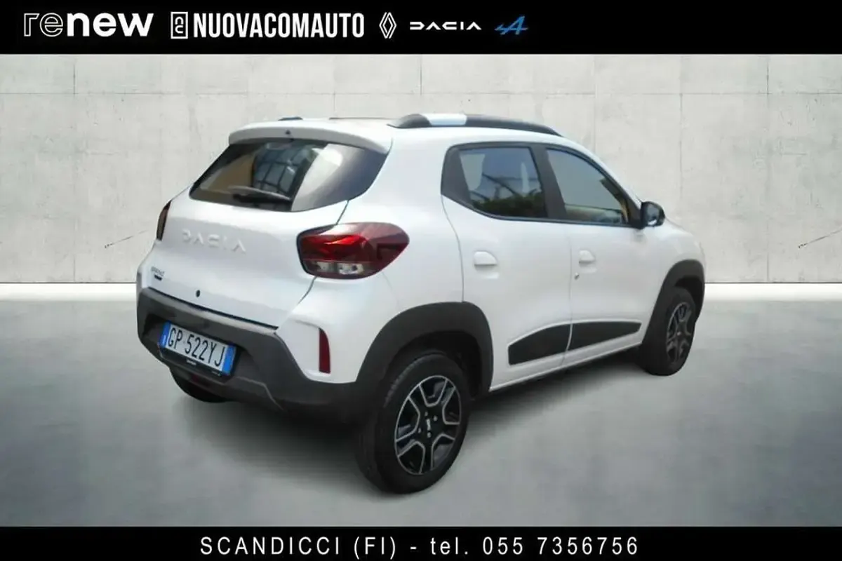 Usata Dacia Spring Essentiel 33 kW (45 CV) 2023 Bianco kaolin Utilitaria