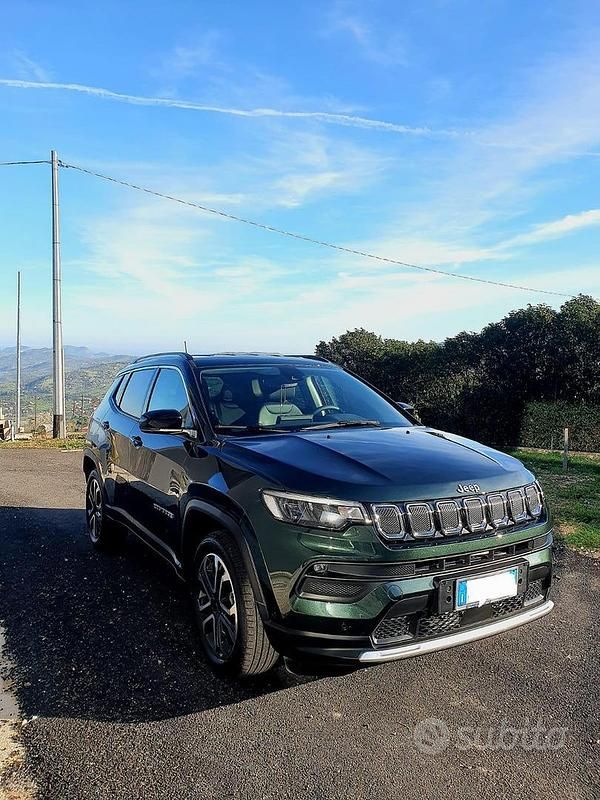 Usata Jeep Compass Limited 120 CV (88 kW) 2021 Verde SUV