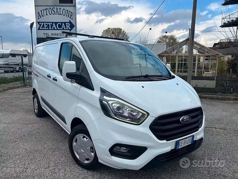 Usata Ford Transit Custom 130 CV (95 kW) 2021 Bianco Berlina