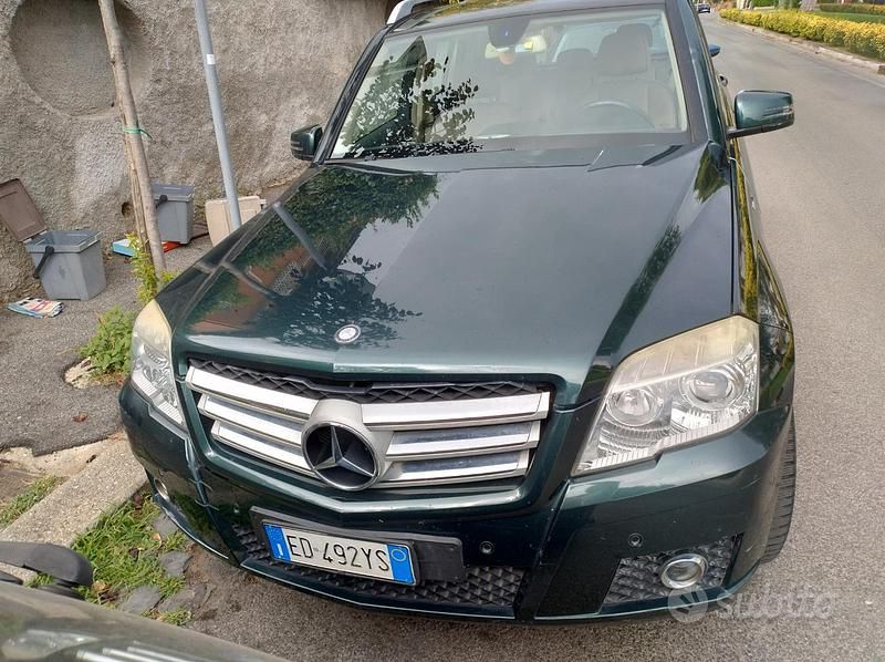 Usado Mercedes GLK220 170 CV (125 kW) 2010 Verde SUV