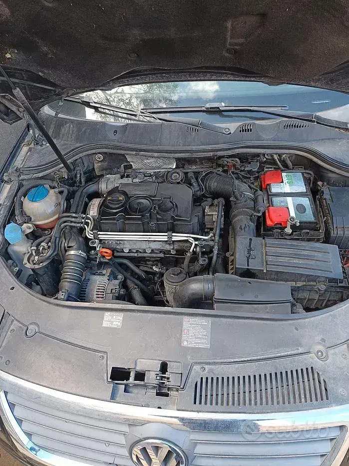 Usata VW Passat 140 CV (102 kW) 2008 Nero Station wagon