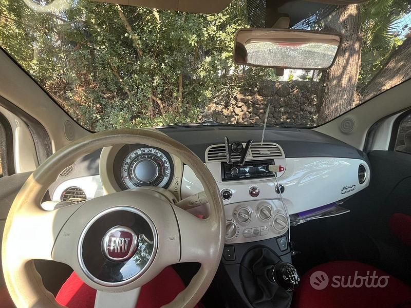 Usata Fiat 500 2008 Bianco Berlina