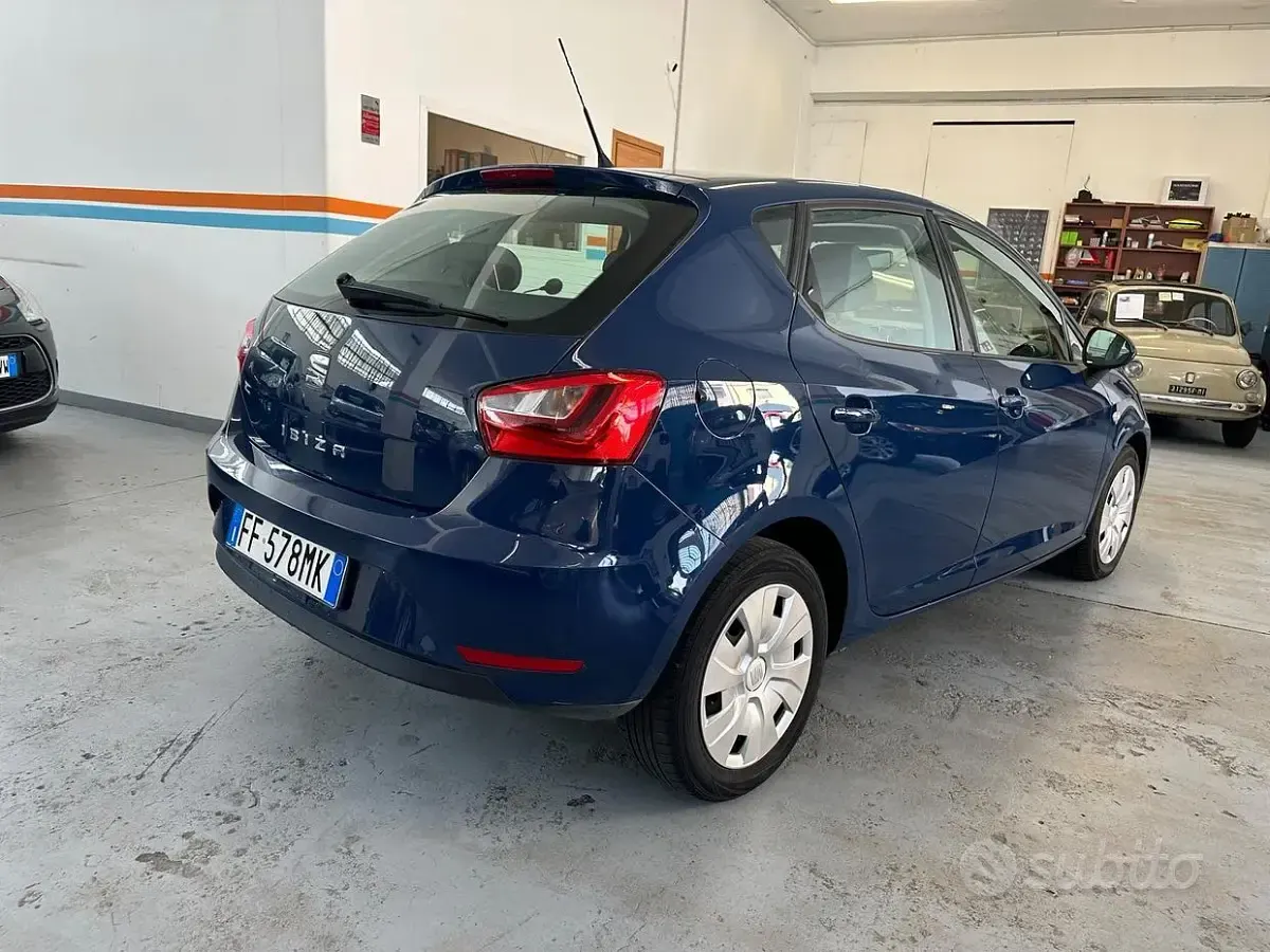 Usata Seat Ibiza Style 75 CV (55 kW) 2016 Blu Berlina