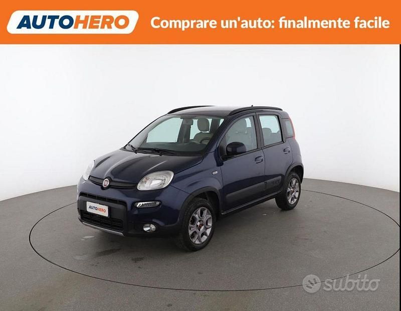 Usata Fiat Panda 2015 Blu Utilitaria