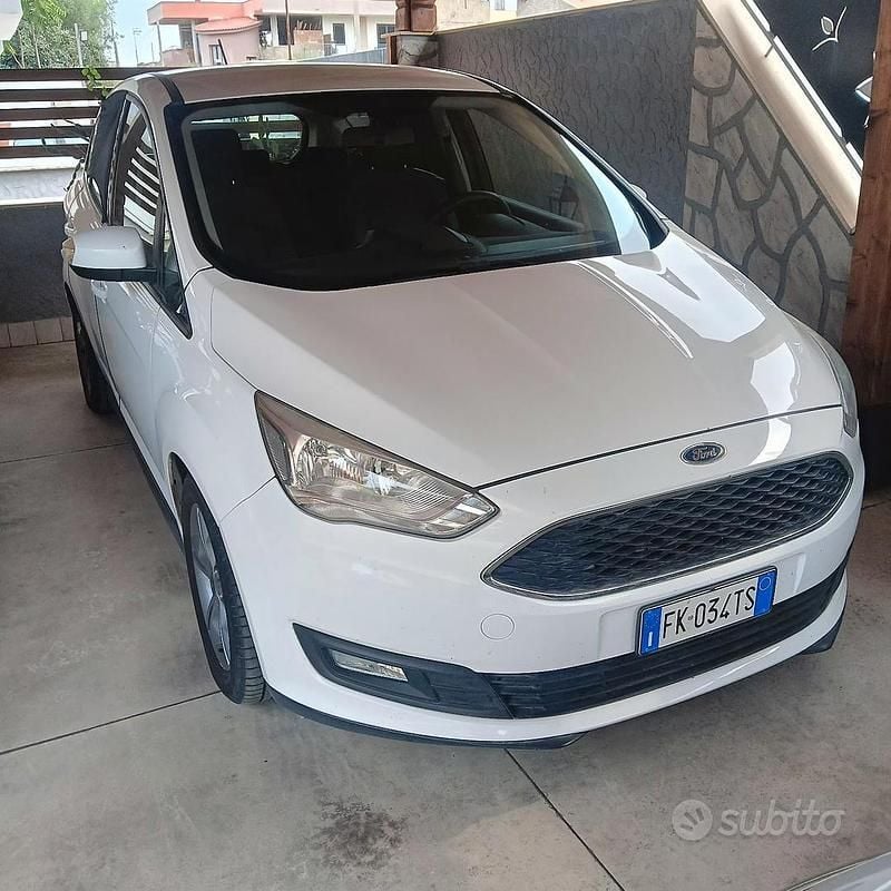 Bianco Usata 2017 Ford C-MAX Monovolume | 9900 € (Buon prezzo) - Immagine 1/4