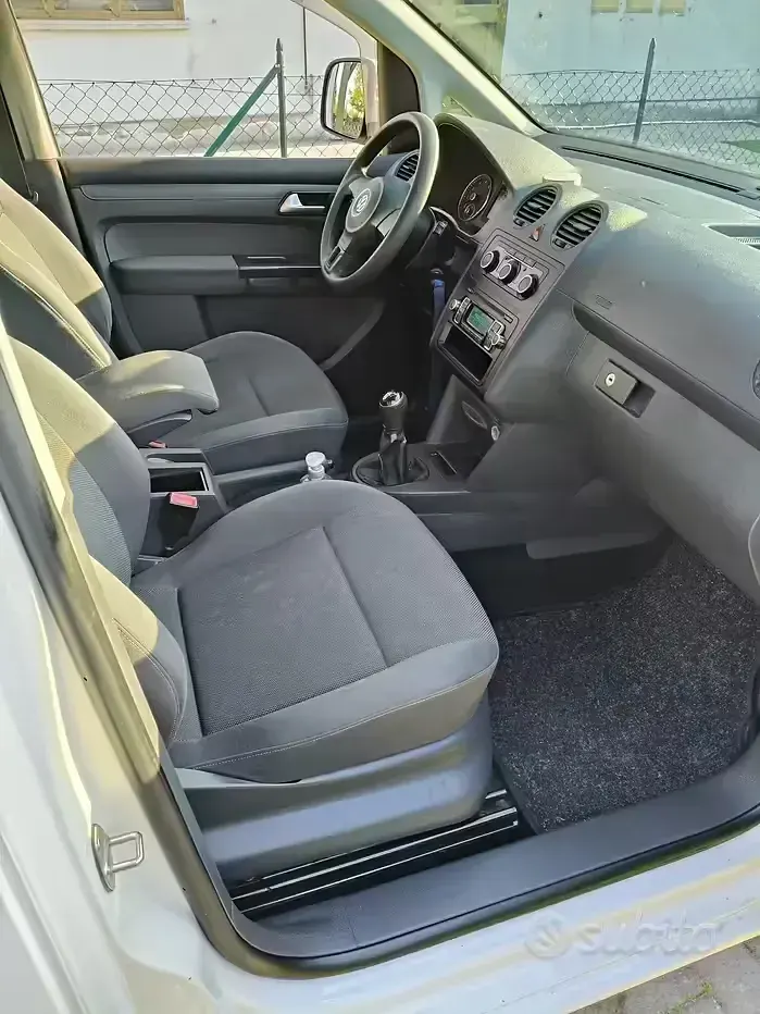 Usata VW Caddy 109 CV (80 kW) 2014 Bianco Monovolume