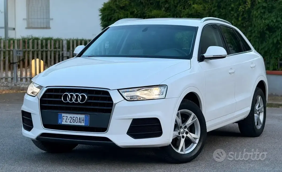 Usata Audi Q3 Design 150 CV (110 kW) 2017 Bianco SUV