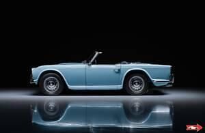 Usata Triumph TR4 100 CV (73 kW) 1962 Blu Cabrio