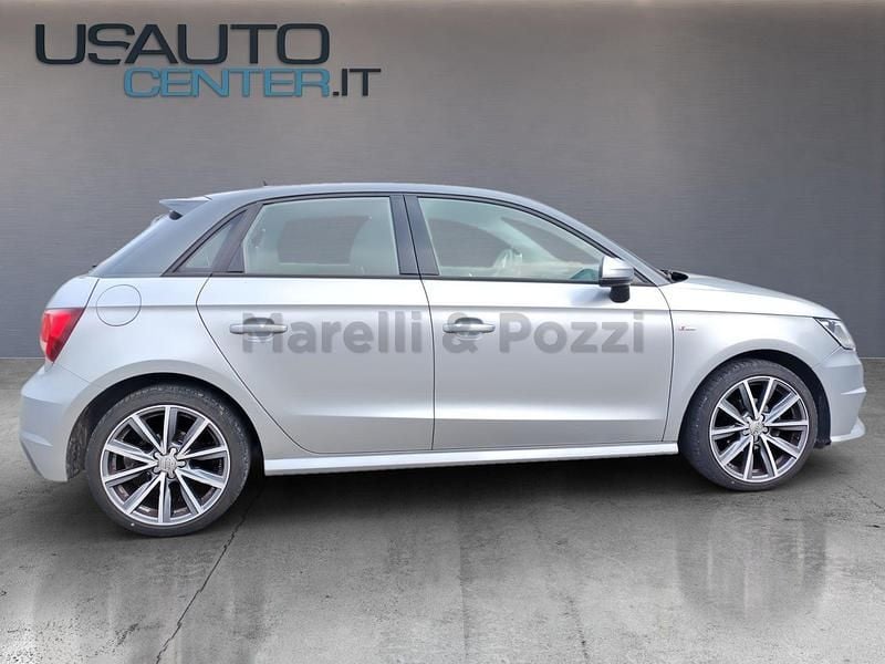 Usata Audi A1 95 CV (69 kW) 2018 Argento Utilitaria
