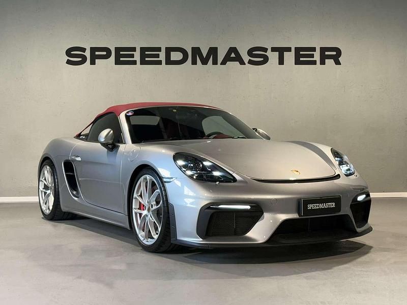 Usata Porsche 718 Spyder 420 CV (308 kW) 2020 Gt silver met. Cabrio