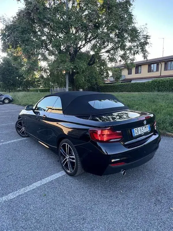 Usata BMW 218 M Sport 150 CV (110 kW) 2020 Nero Cabrio
