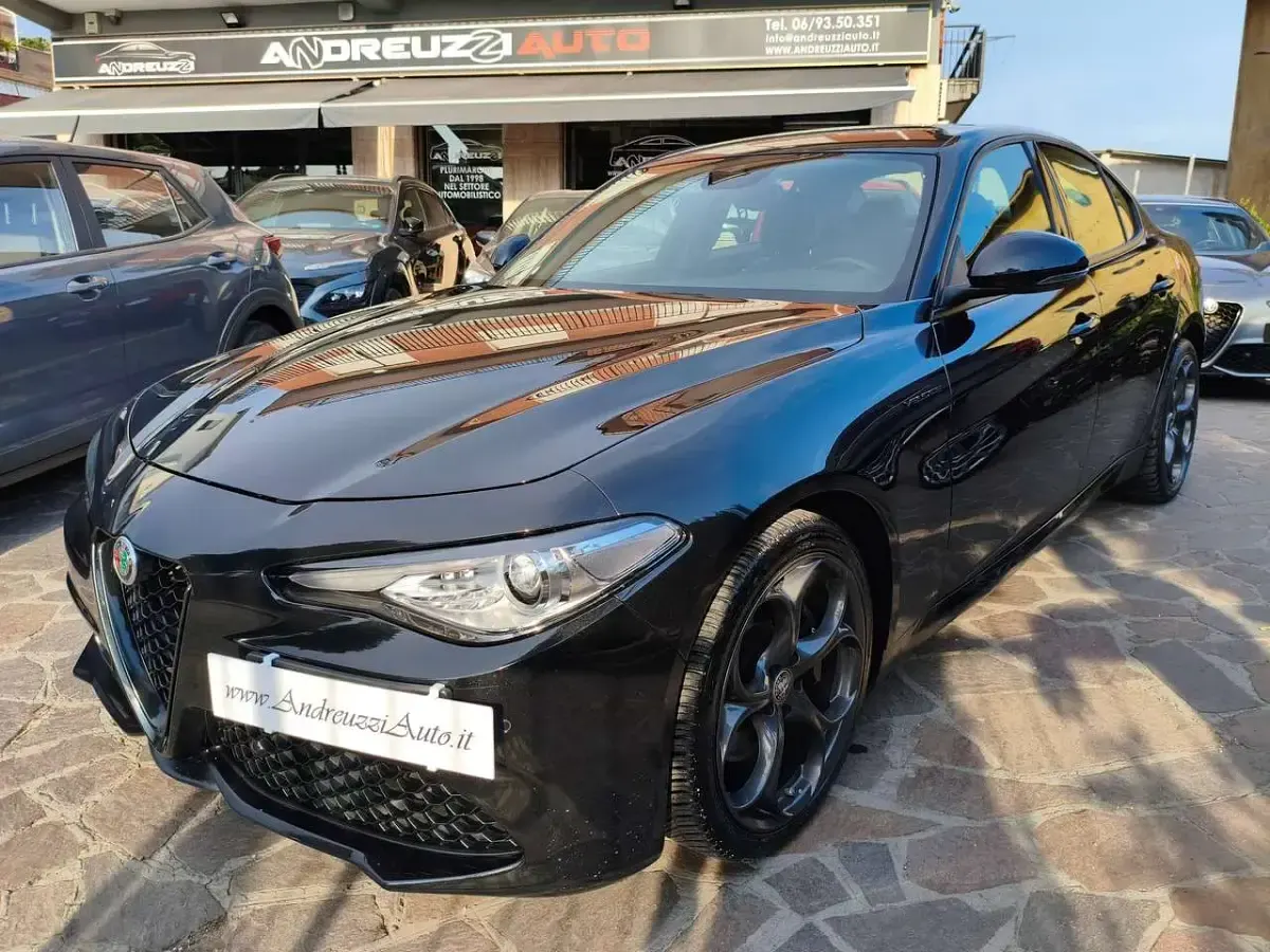 Usata Alfa Romeo Giulia Veloce 209 CV (153 kW) 2020 Nero Berlina