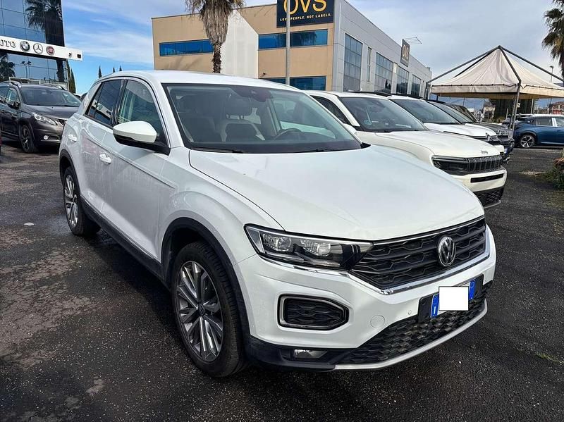 Usata VW T-Roc Advance 116 CV (85 kW) 2020 Bianco SUV