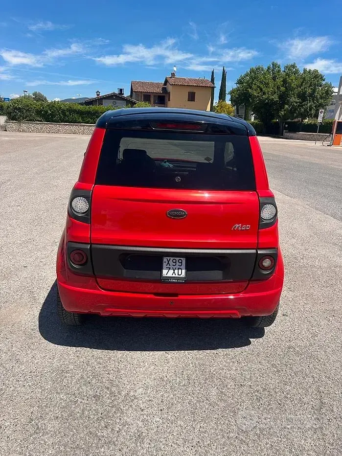Usata Microcar M.Go 2017 Rosso Utilitaria