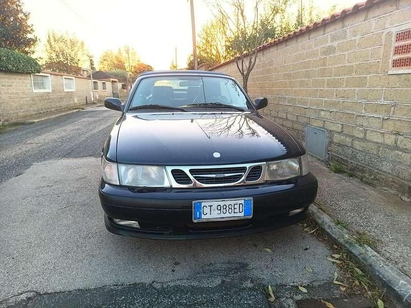 Usata Saab 9-3 Cabriolet Anniversary 150 CV (110 kW) 2002 Blu/azzurro Cabrio