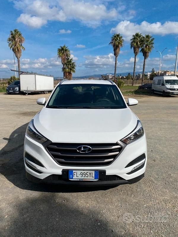 Usata Hyundai Tucson 116 CV (85 kW) 2017 Bianco SUV