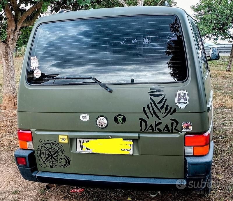 Usata VW T4 61 CV (44 kW) 1991 Verde Furgone