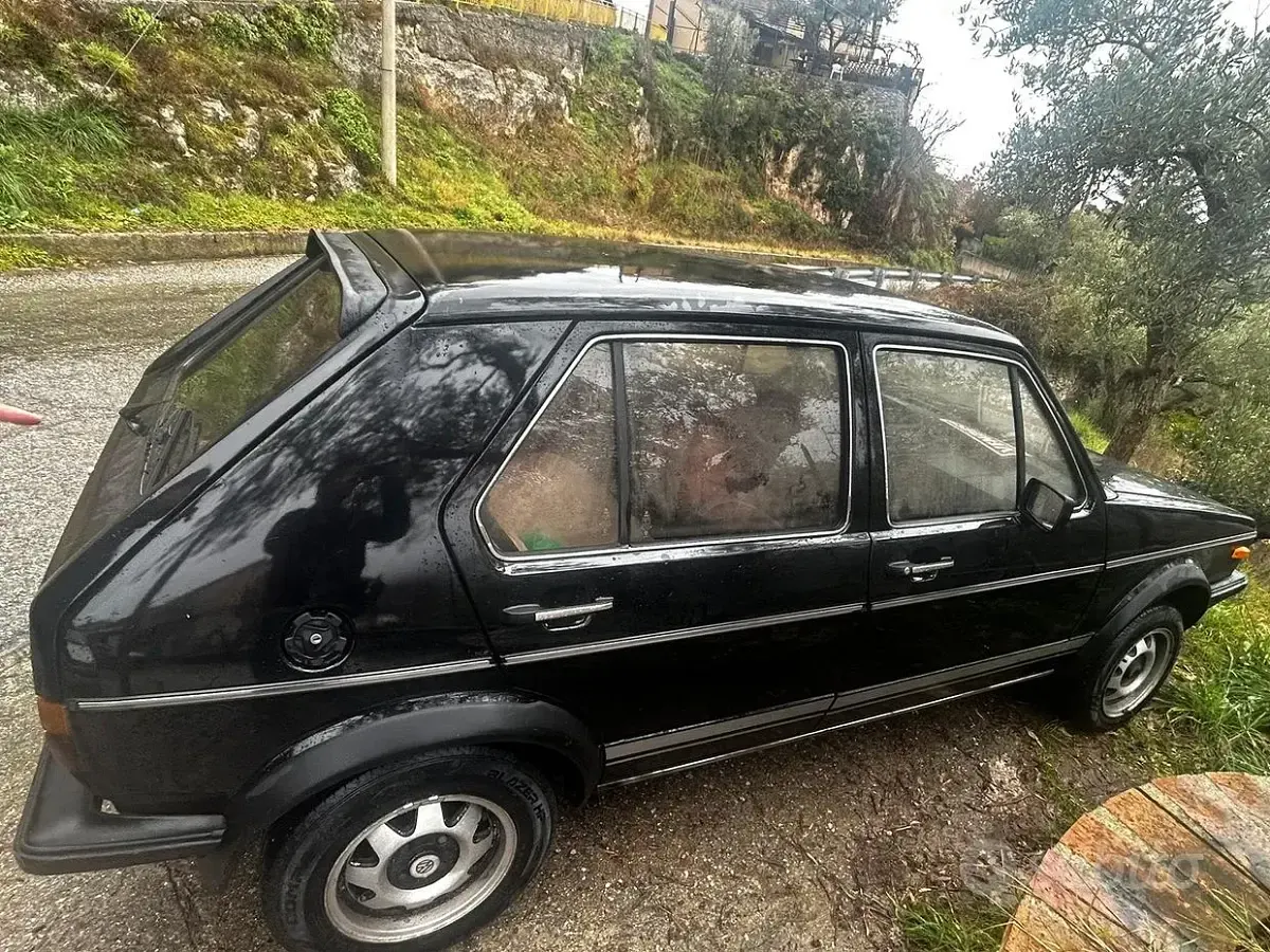 Usata VW Golf I 50 CV (36 kW) 1982 Nero Utilitaria