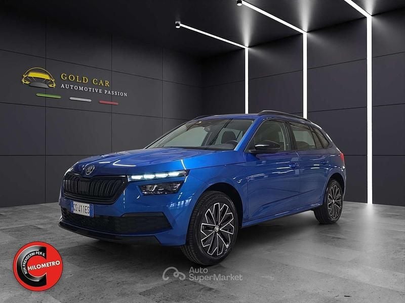 Usata Skoda Kamiq Style 110 CV (80 kW) 2023 Blu/azzurro SUV