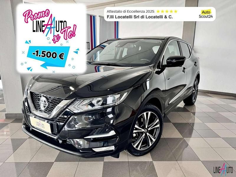 Nero Usata 2018 Nissan Qashqai N-Connecta SUV | 14.450 € (Buon prezzo) - Immagine 1/4