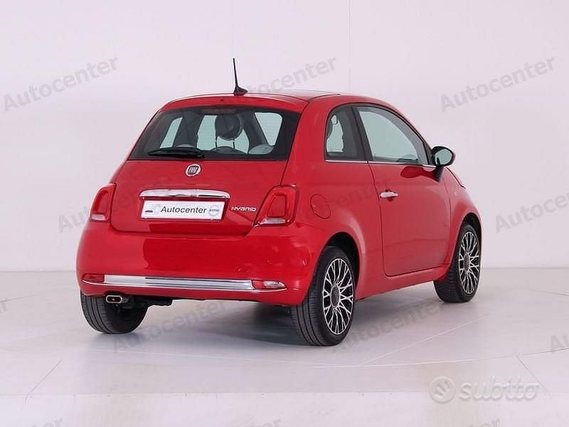 Usata Fiat 500 Dolcevita 70 CV (51 kW) 2022 Rosso Berlina